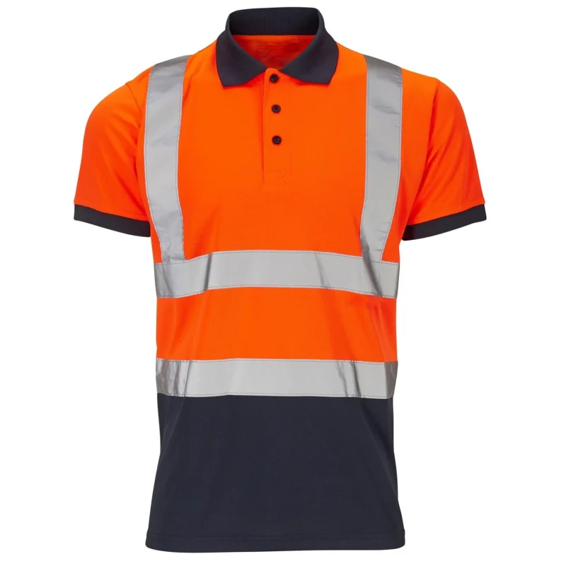 Hi Viz High Visibilty Polo Shirts