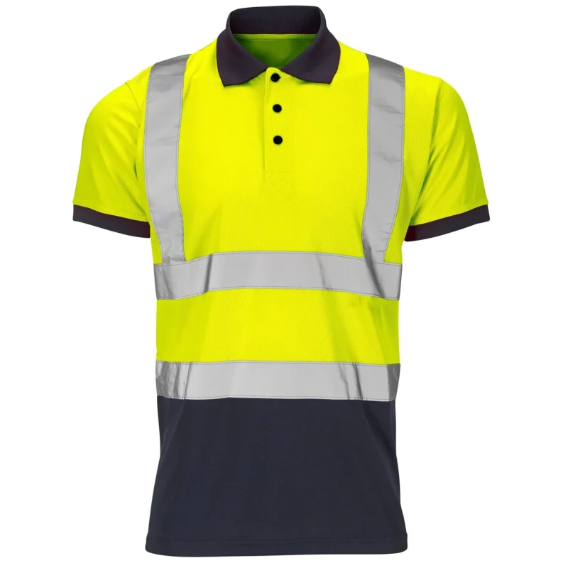 Hi Viz High Visibilty Polo Shirts - Image 3
